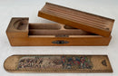 Major General Kitchener, Sirdar Egyptian Army, 1898 Battle of Omdurman and Charge of the 21st Lancers Pencil Box.