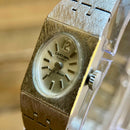 Vintage Cardinal Ladies Watch | 17 Jewel Mechanical | Silver Tone Bracelet | Swiss Shockproof Cocktail Watch