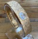 Vintage Gillex Ladies Cocktail Watch | 17 Jewels Incabloc | Swiss Made | Gold Tone Bracelet | Boxed