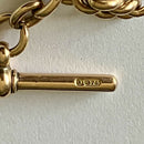 Late Victorian Graduated 9ct Gold Double Albert Watch Chain Necklace | 56 grams