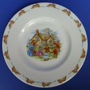 Royal Doulton Bunnykins Salad Plate - Ring-A-Ring O'Roses