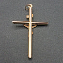 9ct gold Corpus Christi crucifix pendant