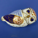 Royal Crown Derby Paperweight - Owl