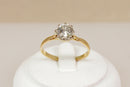 Stunning Classic 18ct Gold 1.12ct Round Brilliant Diamond Solitaire Ring
