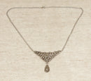 Beautiful Art Deco Silver & Marcasite Necklet