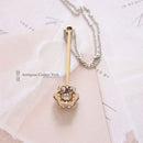 Edwardian 15ct Diamond Cluster Pendant