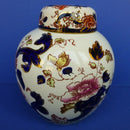 Masons Ironstone Blue Mandalkay Large Ginger Jar