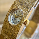 Vintage Gillex Ladies Cocktail Watch | 17 Jewels Incabloc | Swiss Made | Gold Tone Bracelet | Boxed