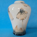 A Large Moorcroft Vase (8.66inch) in the Coneflower Design by Anji Davenport.
