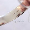 1970's Silver Engraved Bangle by Excalibur