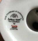 Wade Arthur Hare figurine Wade purple top Arthur Hare Wade Gold base figurine Wade rare figure