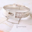 Vintage 1970's Silver Bangle