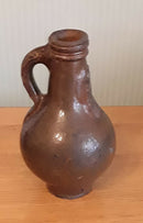 A Stuart Period , Small Salt Glaze -Stoneware Bellarmine Jar.