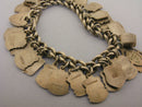 Vintage 1960s Silver Shield Souvenir Travel Charm Bracelet 28 Charms 62 grams