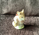 Beswick Beatrix Potter figurine Beswick Mrs Tittlemouse figurine Beswick Gold Backstamp BP2