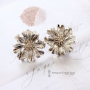 Tiffany & Co Silver Marigold Clip on Earrings