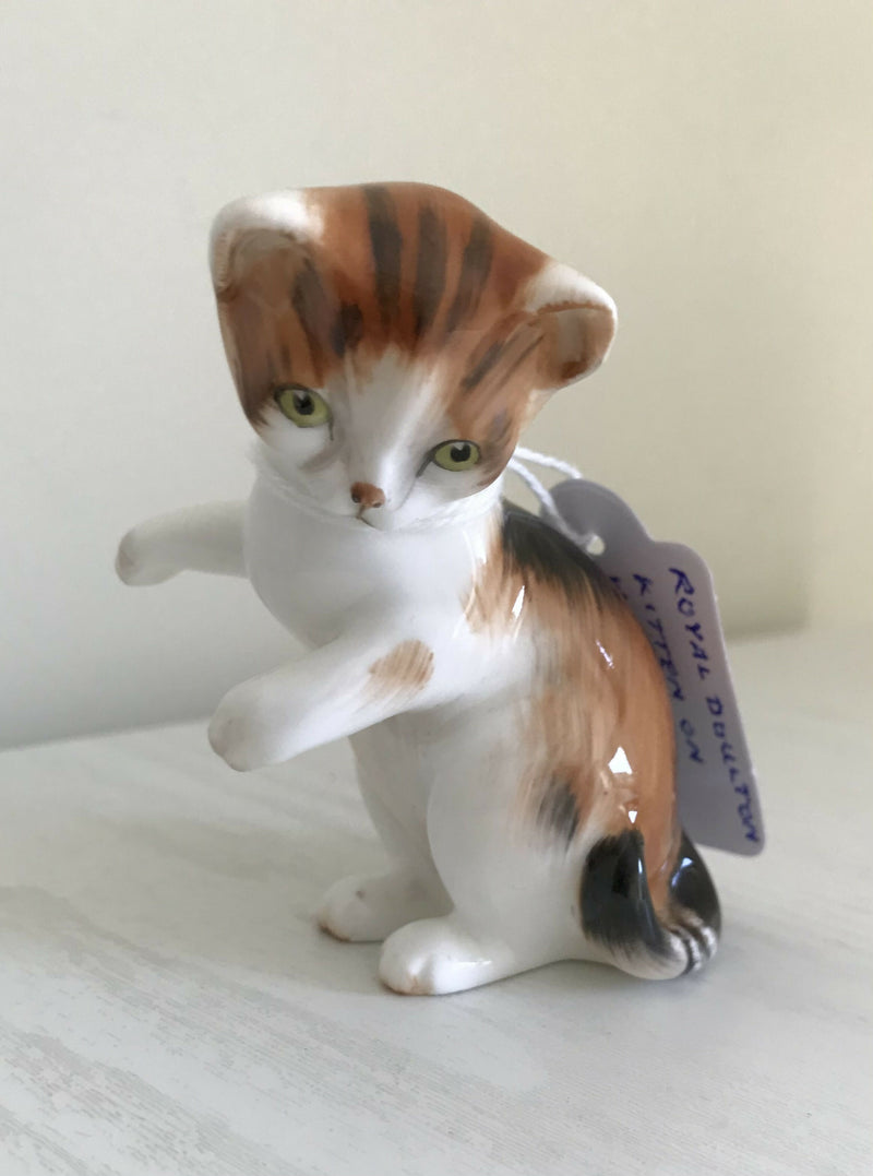 Royal Doulton Kitten on hind legs