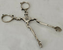 George III Pair of Silver Tea Tongs. London circa 1760, James Graham.