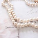 JKa Two Row Cultured Pearls with 18ct White Gold Diamond Clasp