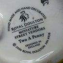 Royal Doulton Miniature Street Vendors Figurine - Two A Penny HN4938