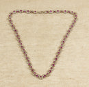 Silver & Amethyst Crystal Necklace