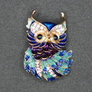 Owl brooch