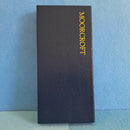 A Moorcroft Pen Tray in the Calla Lily Design by Emma Bossons