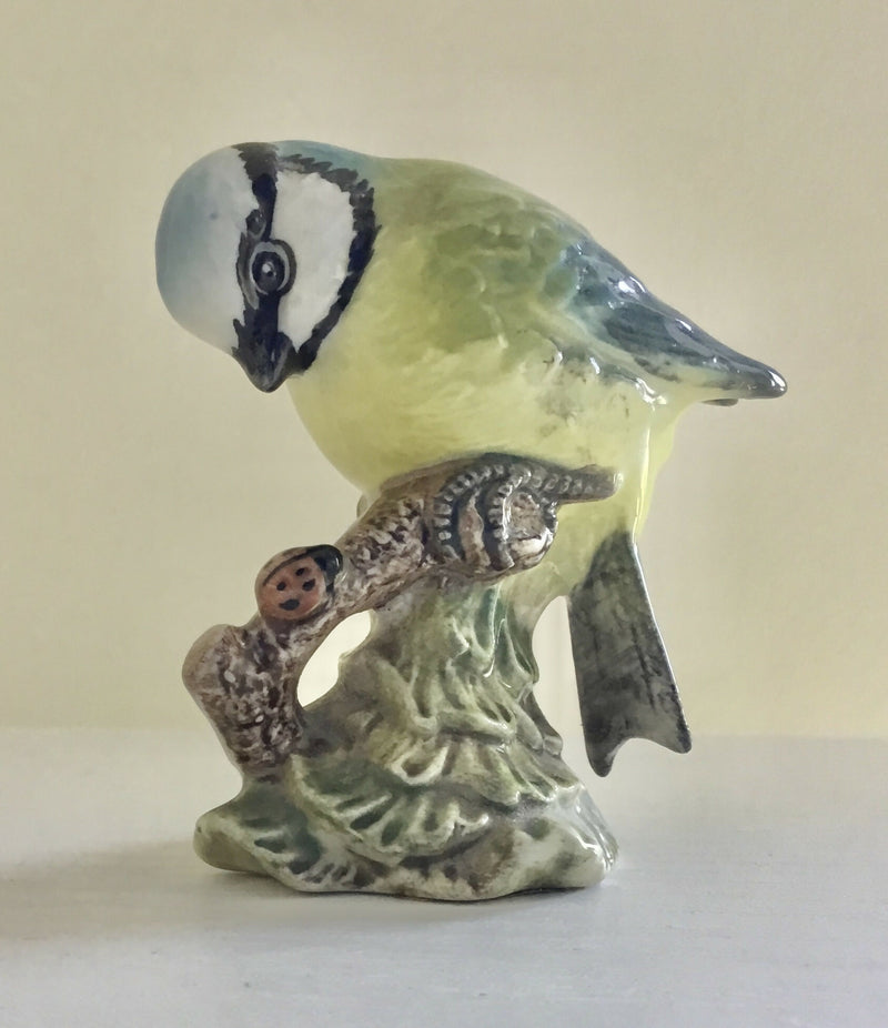 Beswick Blue Tit bird. Model 992B.