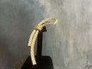 Vintage Christian Dior Statement Rope Gold Plated Brooch