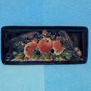 A Moorcroft Pen Tray in the Finches Design by Sally Tuffin
