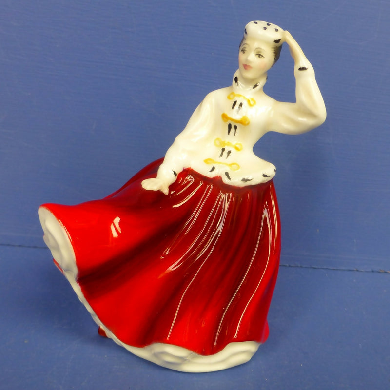 Royal Doulton Miniature Lady Figurine - Gail HN3321