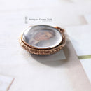 Late Victorian 9ct Hand Painted Miniature Locket/Pendant