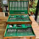 Exceptional Garrard & Co. Sterling Silver 101 Piece Flatware Service | Sheffield 1962 | Original Canteen | Free Personal Delivery