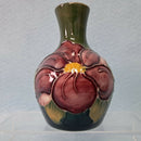 A Small Moorcroft Vase in the Clematis Design by Walter Moorcroft