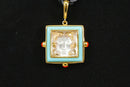Classic Lalique Crystal ‘Nymph Arethuse – Masque de Femme’ Pendant
