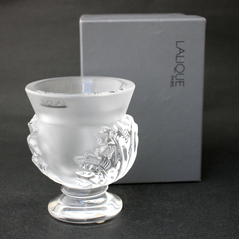 Marc Lalique urn vase "Saint Cloud"