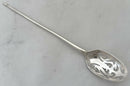 Mid 18th Century English Silver Rat Tail Mote Spoon.