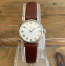 Omega Ladies Vintage Dress Watch Stainless Steel Arabic Numerals Manual Wind