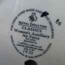 Royal Doulton Limited Edition Character Figurine - Auxiliary Air Force HN4554