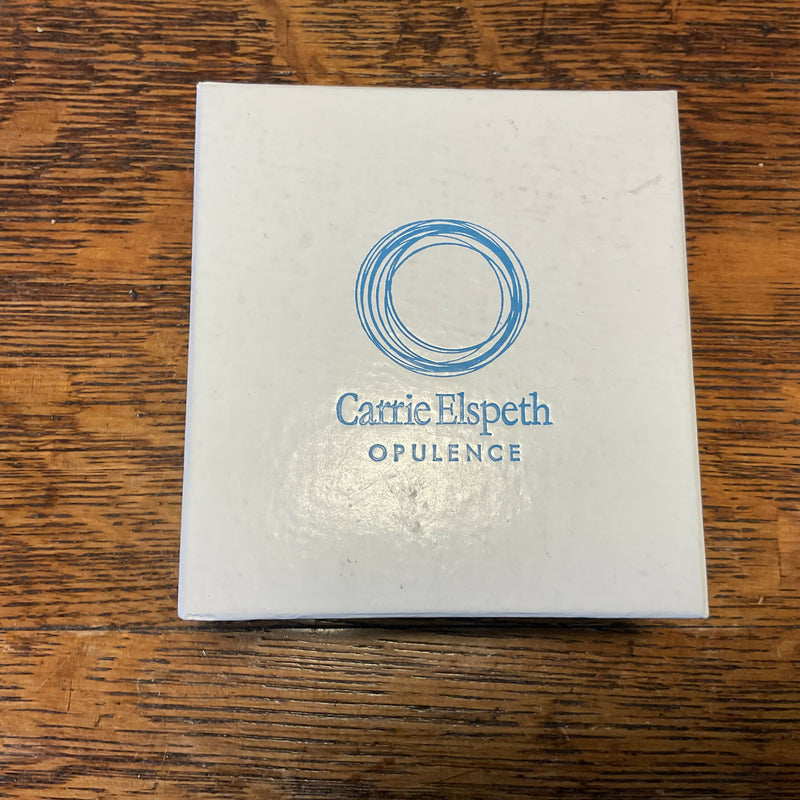 Silver foiled glass bracelet by Carrie Elspeth