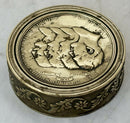 The 1814 Treaty of Paris Peace Allied Leaders Snuff Box. After Kempson & Turnpenny.