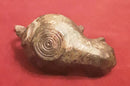 A Roman Bronze Ring Handled Oil Lamp.