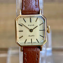 Vintage Avia Ladies Watch | Swiss Made | Manual Wind | 18mm Gold Tone Case | Incabloc | 1960s 1970s