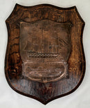 The Death of Vice-Admiral Horatio Viscount Nelson Centenary Plaque, Made with Copper from HMS Victory.