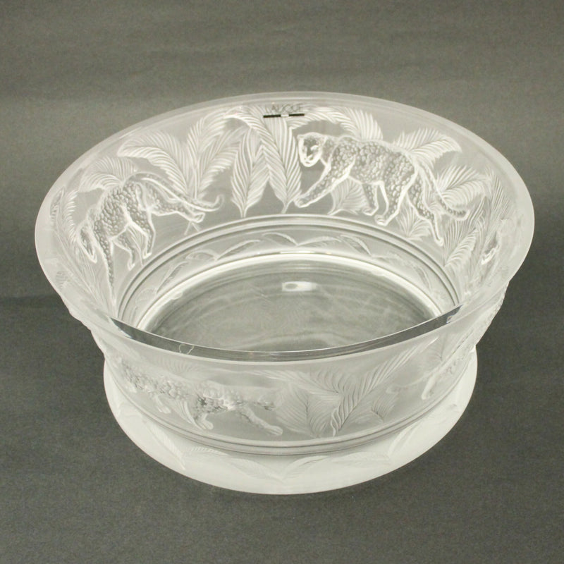 New Lalique: "Jungle" bowl