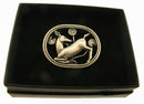 Vintage Georg Jensen Sterling Silver Kneeling Deer Brooch Design No 256