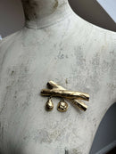 Vintage Givenchy Brooch with Pouch