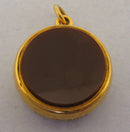 18ct gold compass