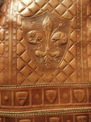 Vintage leather large capacity handbag