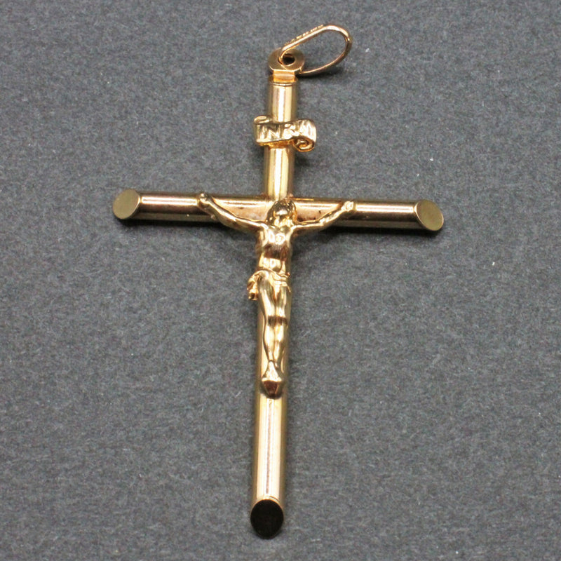 9ct gold Corpus Christi crucifix pendant